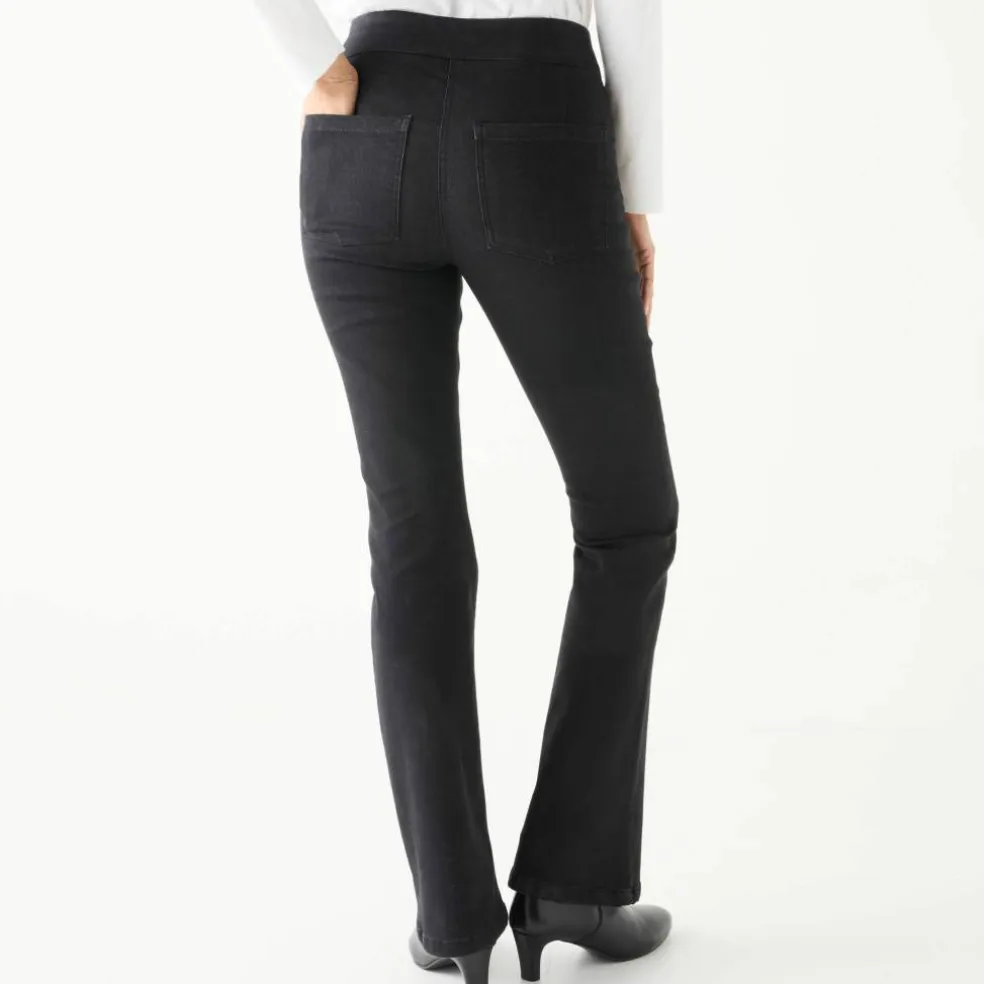 Jean bootcut ultra confort, petite stature