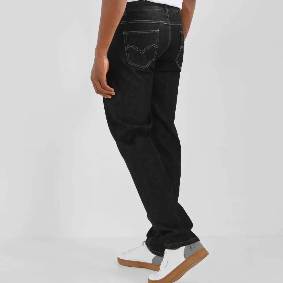 Jean droit basique 100% coton - L32