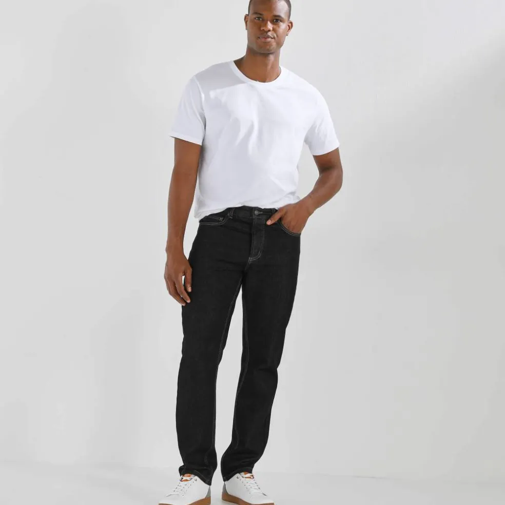 Jean droit basique 100% coton - L32