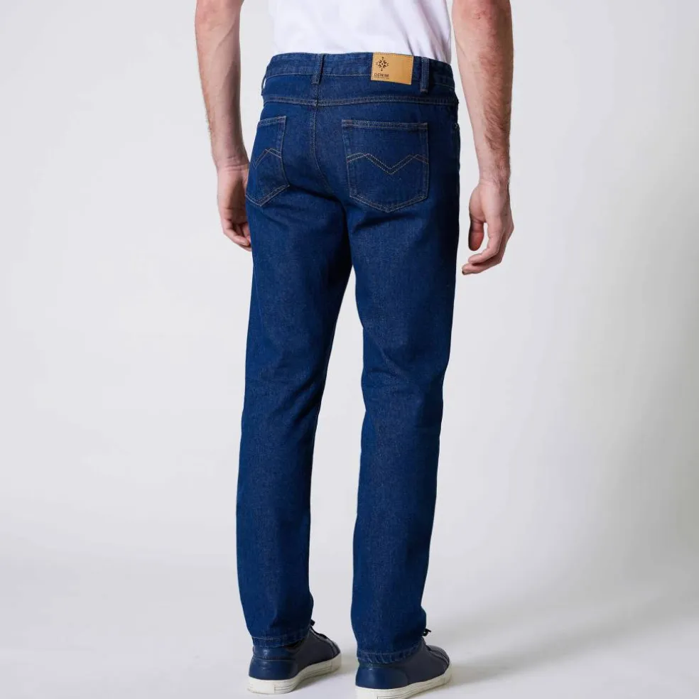 Jean droit basique 100% coton - L28