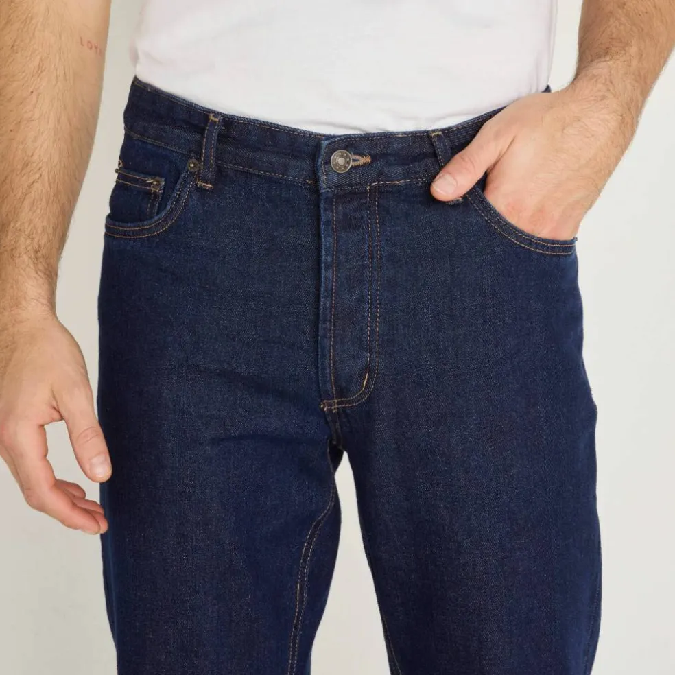 Jean droit basique 100% coton - L32