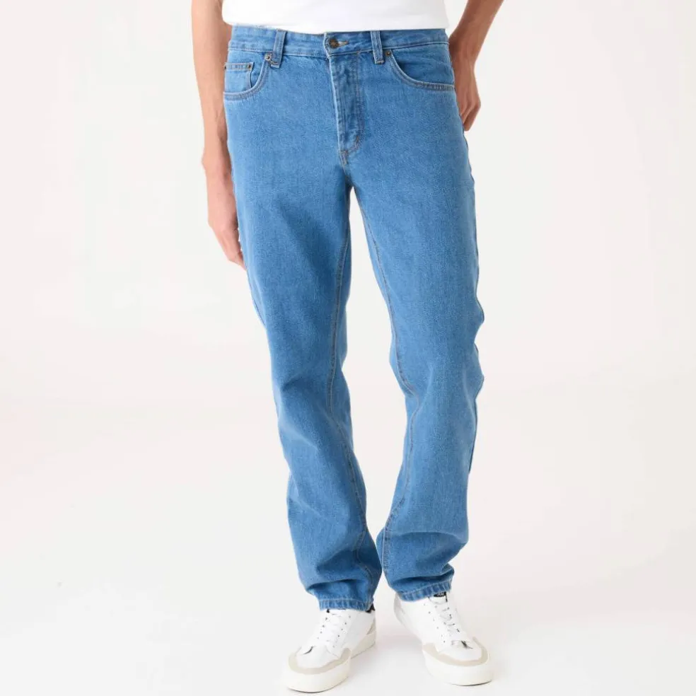 Jean droit basique 100% coton - L32
