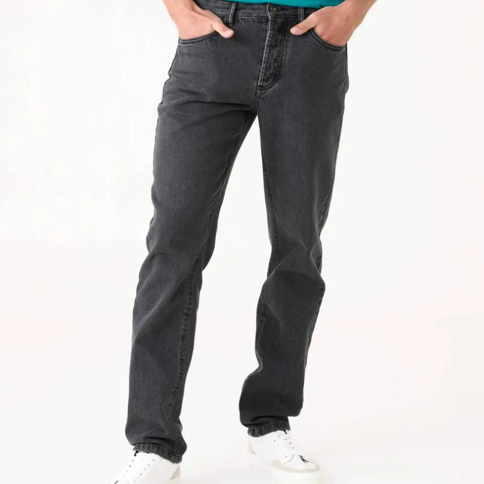 Jean droit basique 100% coton - L32