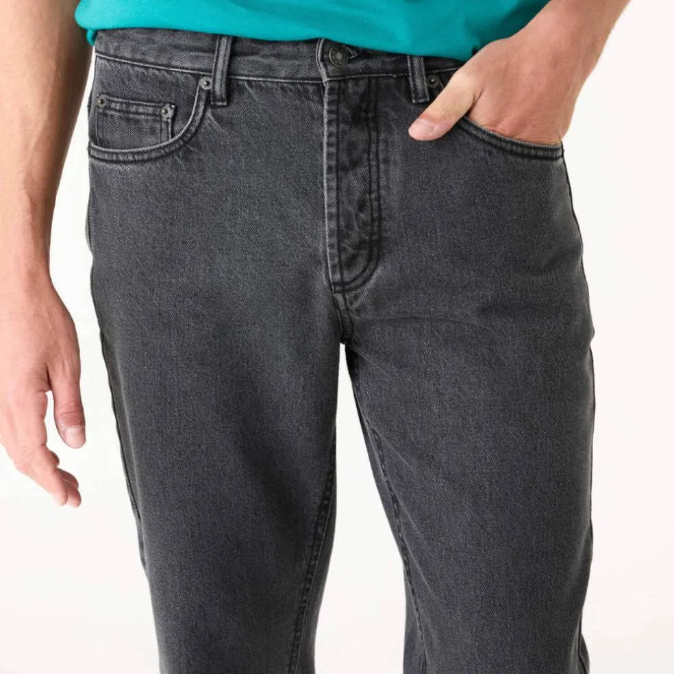 Jean droit basique 100% coton - L32