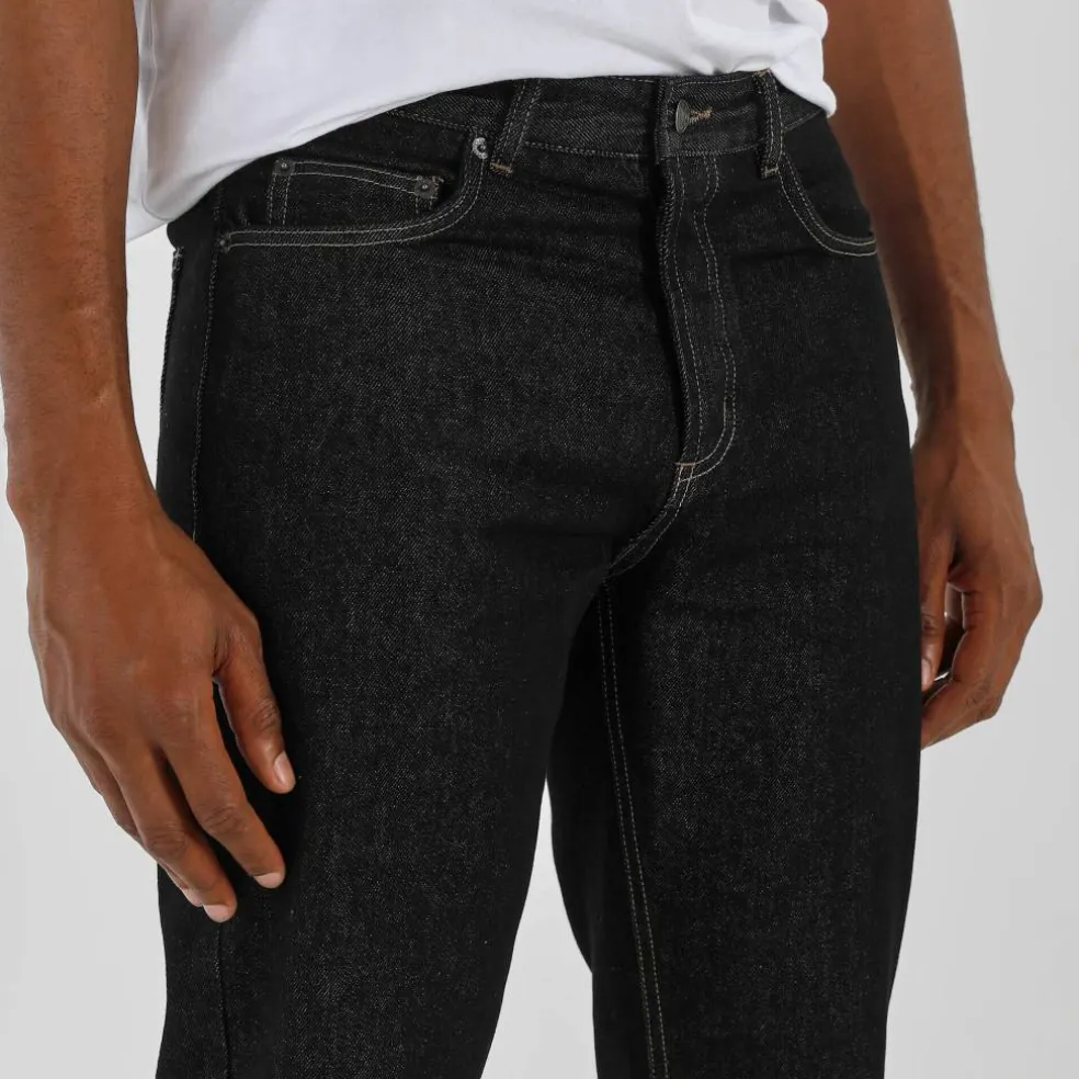 Jean droit basique 100% coton - L28