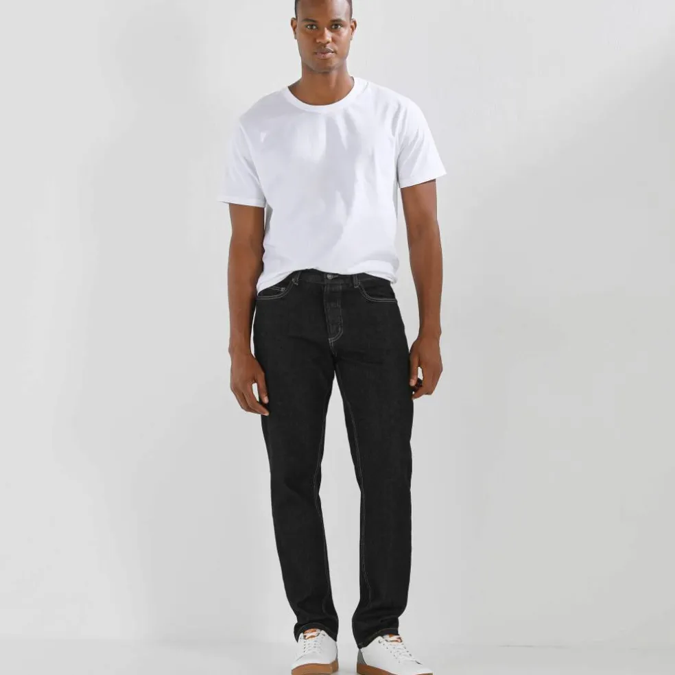 Jean droit basique 100% coton - L28