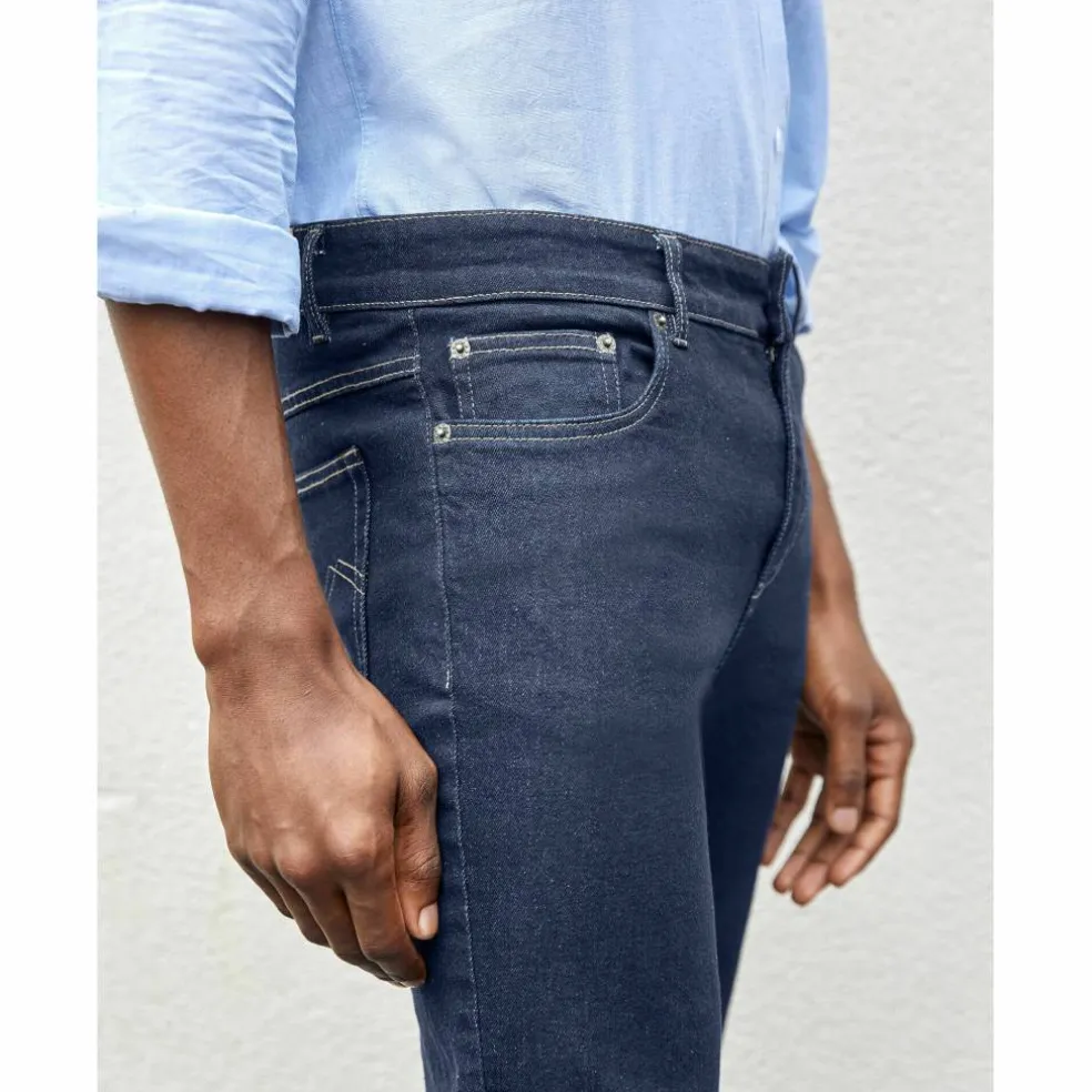 Jean droit basique coton stretch - L32