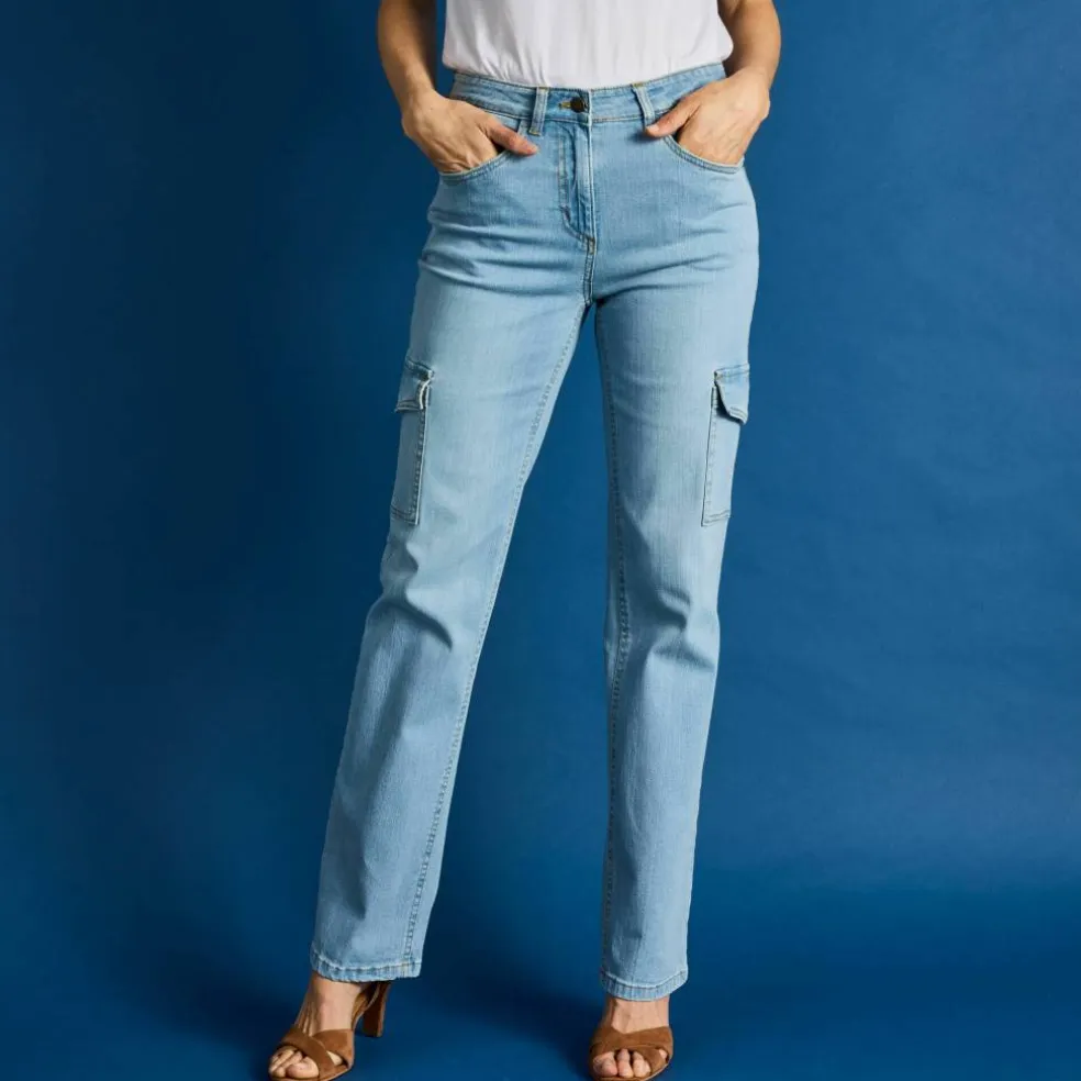 Jean droit cargo