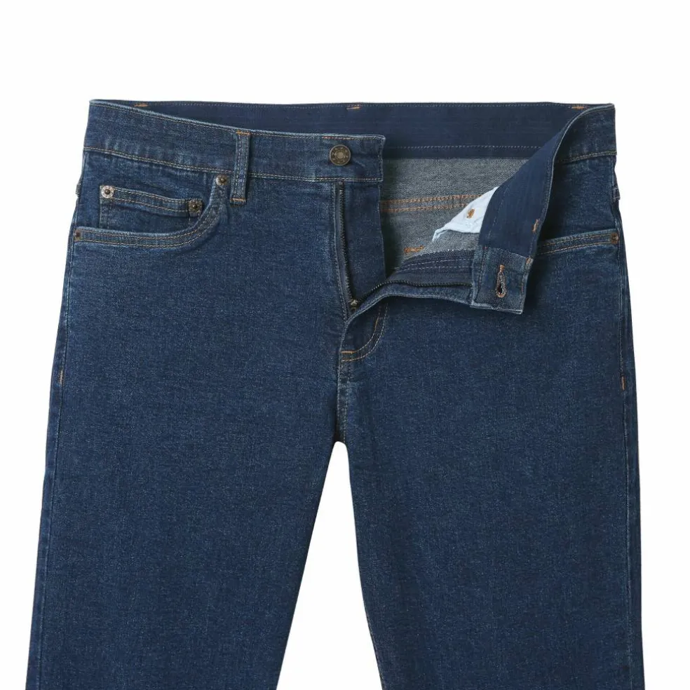 Jean droit ceinture élastiquée invisible - L28