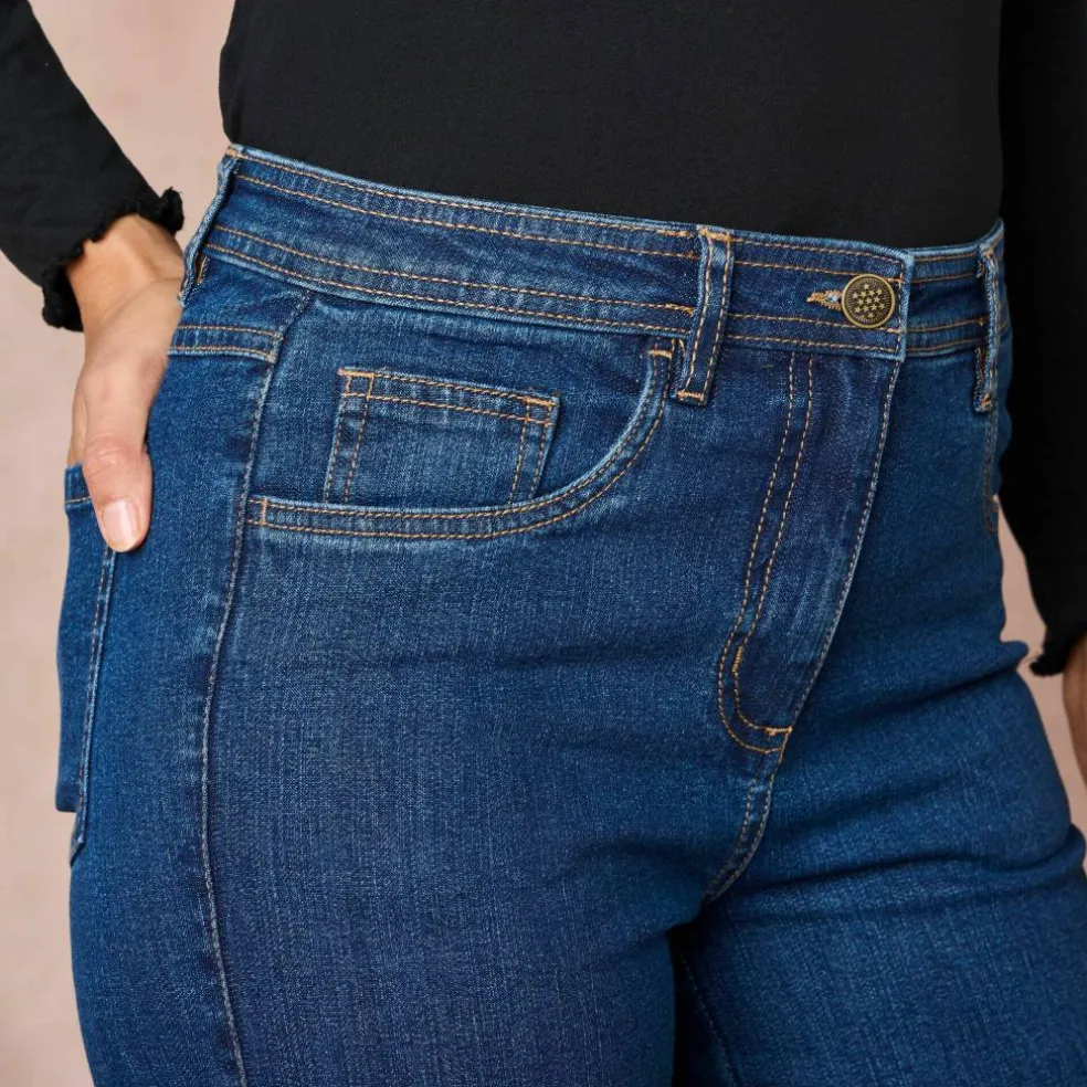 Jean large, 5 poches