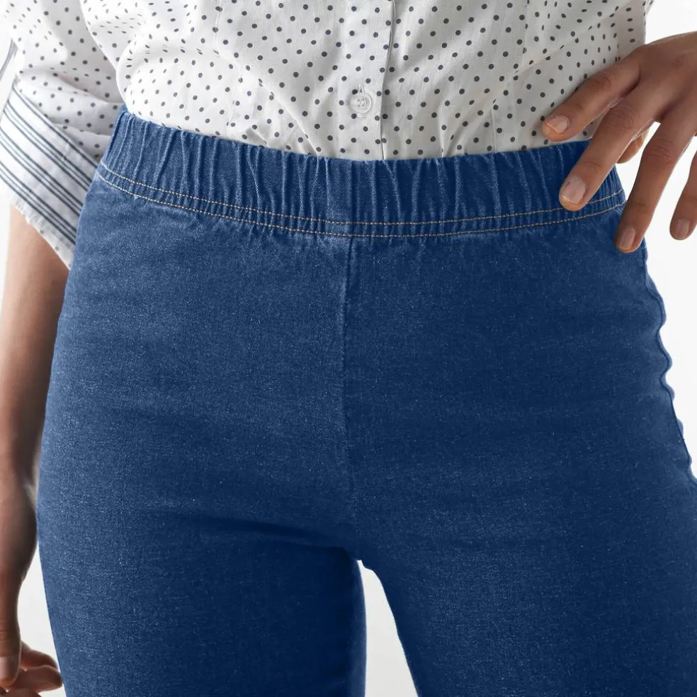 Jean sculptant, ceinture ventre plat