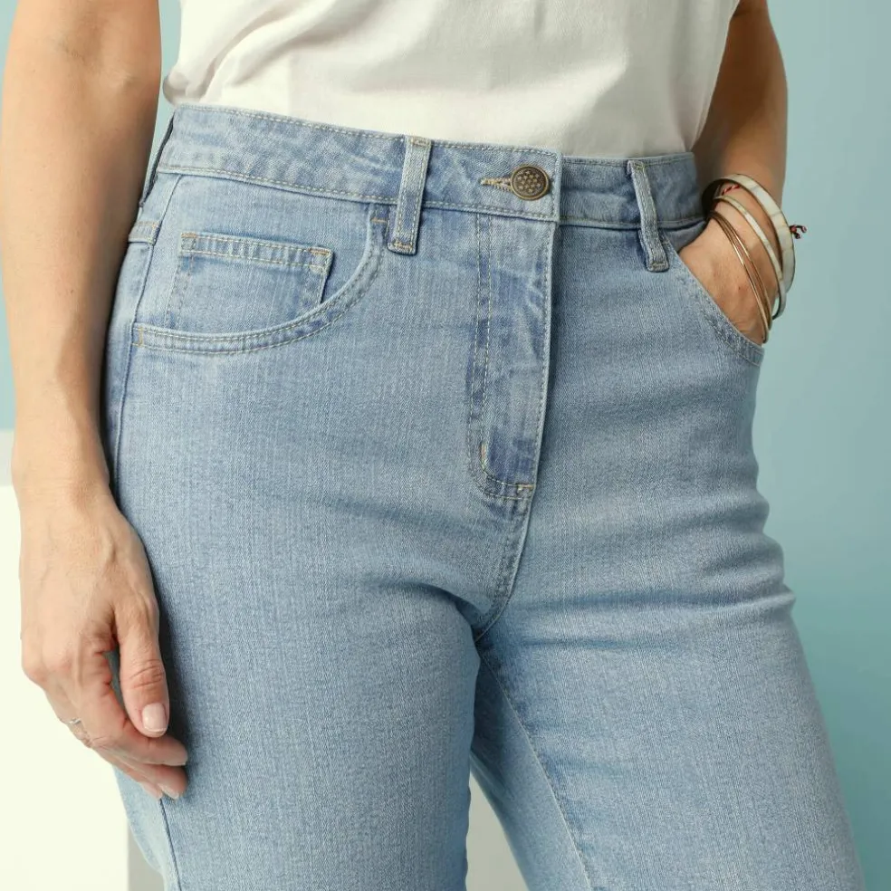 Jean Spécial Petites, coupe droite raccourcie