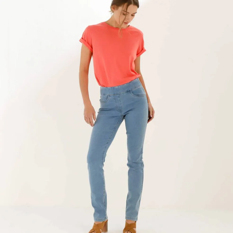Jegging droit denim ultra stretch