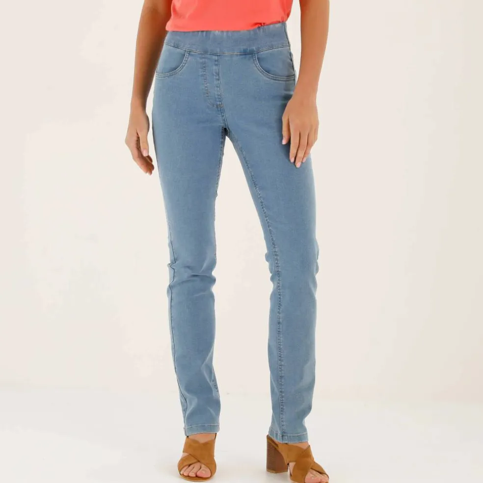 Jegging droit denim ultra stretch