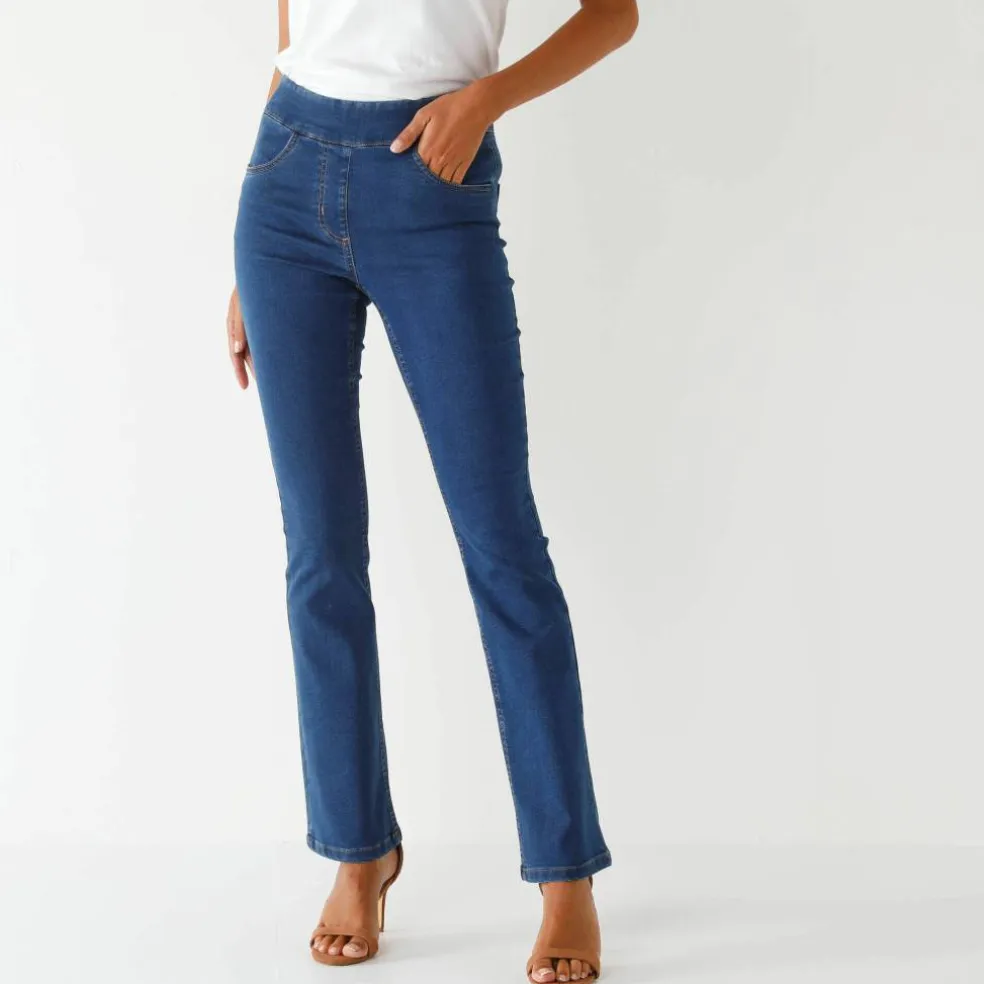 Jegging droit denim ultra stretch