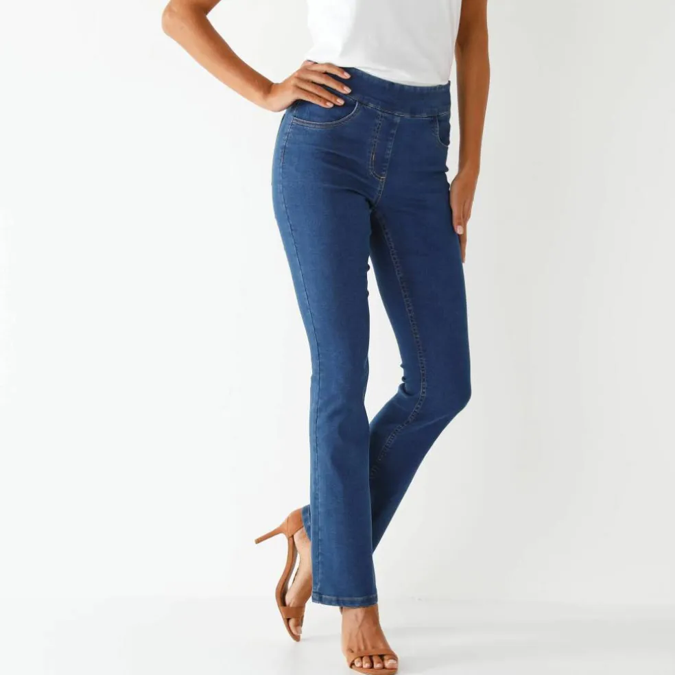 Jegging droit denim ultra stretch