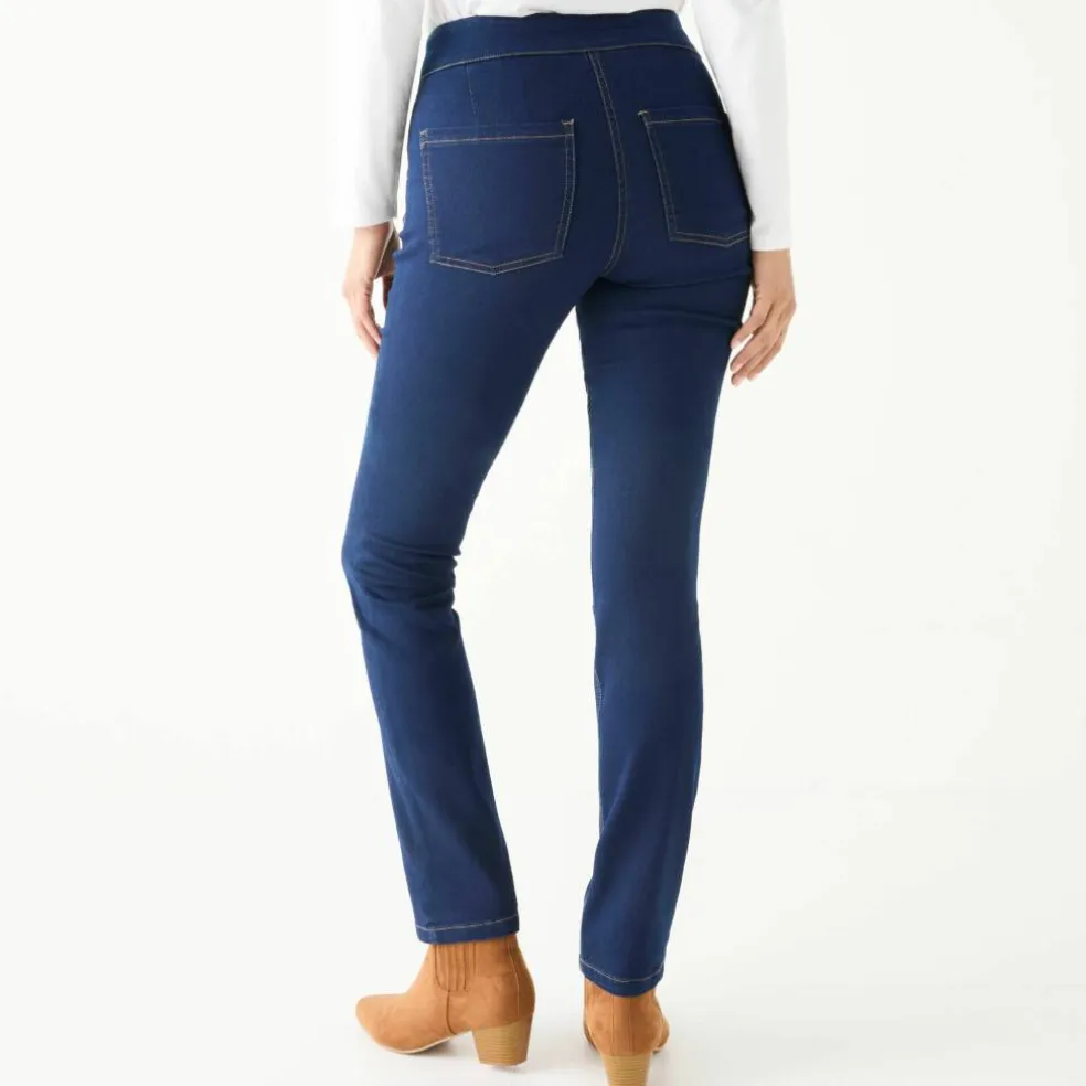 Jegging droit denim ultra stretch