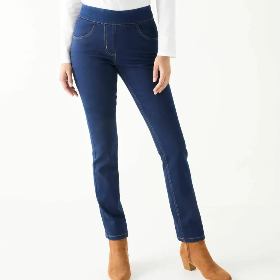 Jegging droit denim ultra stretch