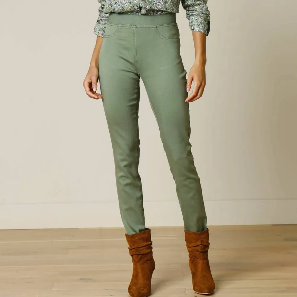 Jegging grande stature - taille élastiquée ultra confort