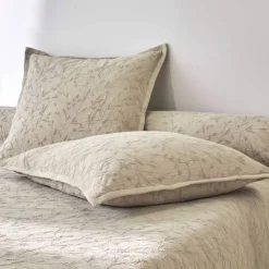 Jeté de lit jacquard gaufré