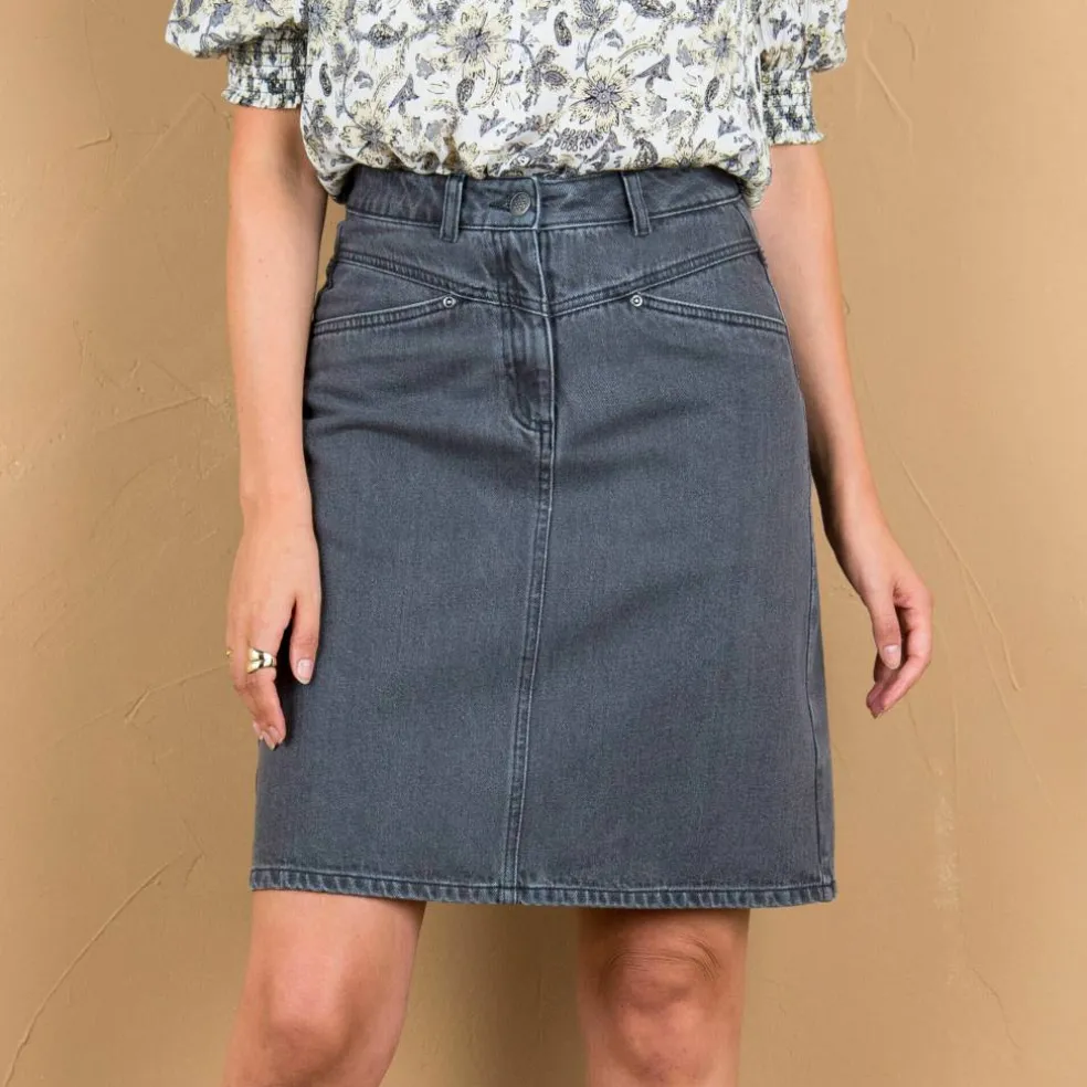 Jupe jean