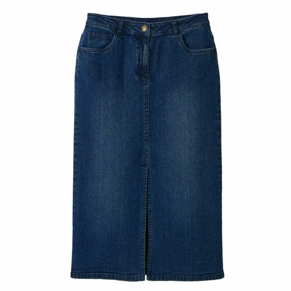 Jupe longue en jean, Spécial Petites