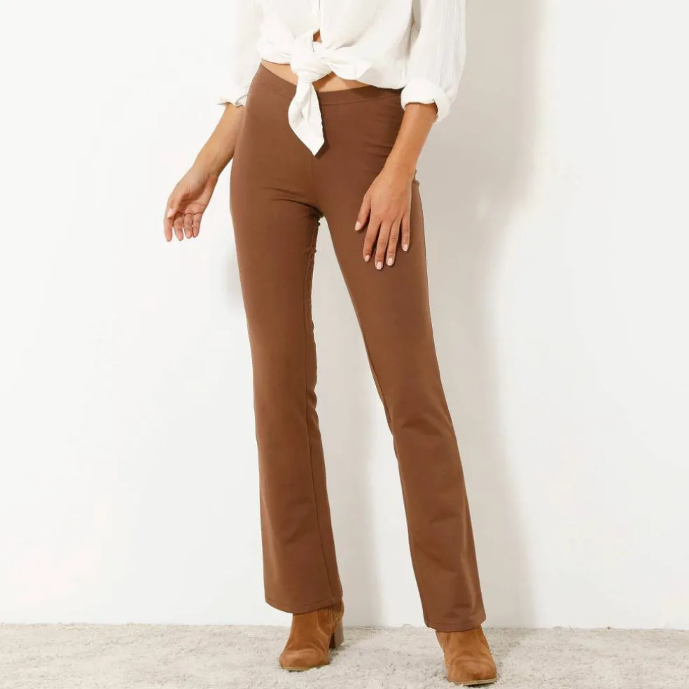 Legging bootcut, molleton chaud