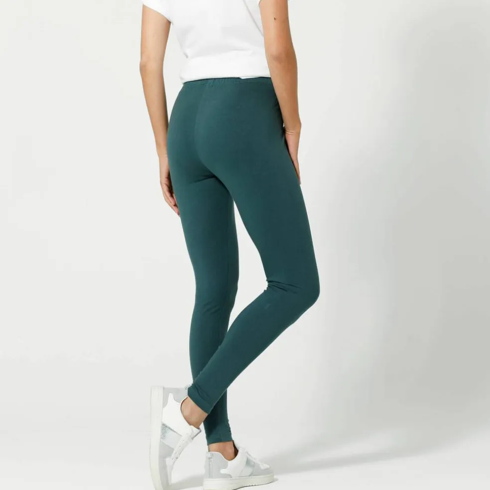 Legging uni maille jersey