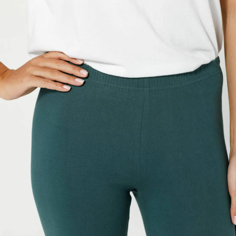 Legging uni maille jersey