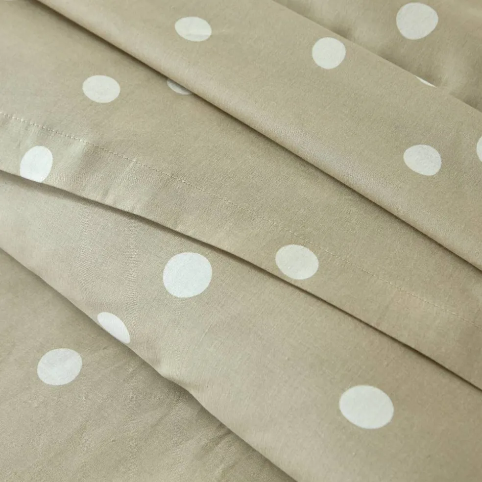 Linge de lit Alba imprimé pois - coton