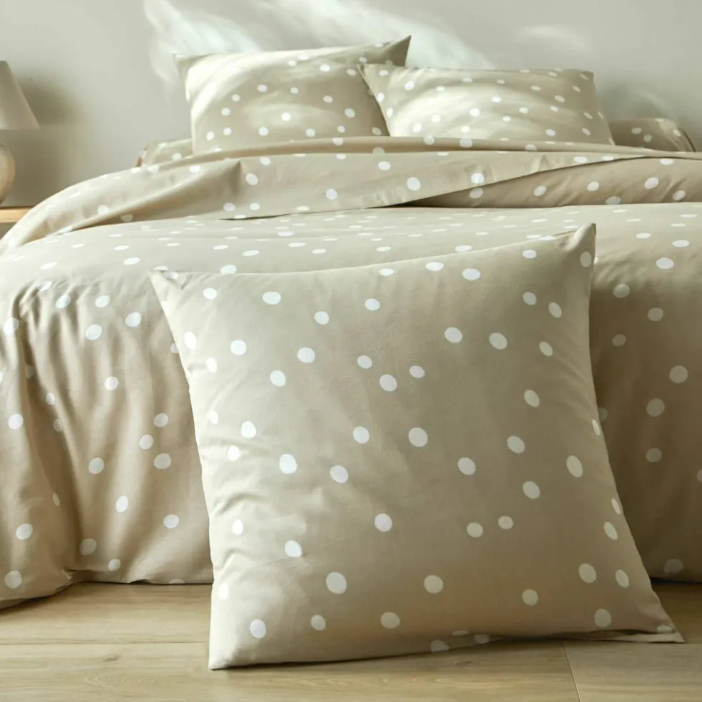 Linge de lit Alba imprimé pois - coton