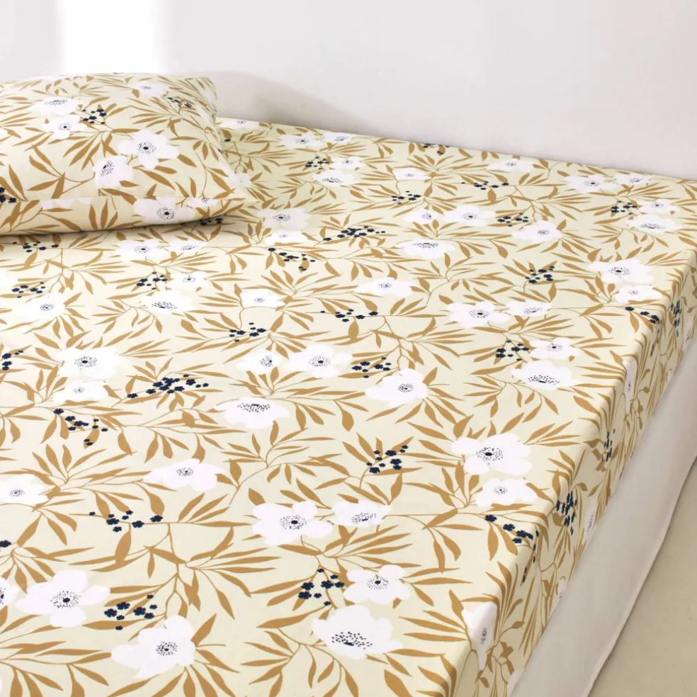 Linge de lit Anna en coton imprimé