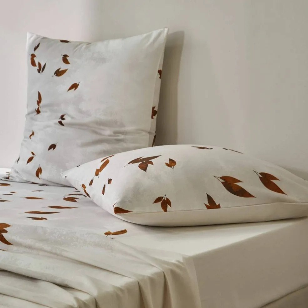 Linge de lit Automne en coton imprimé