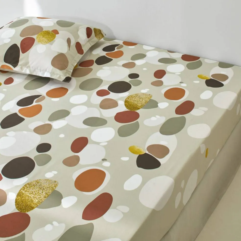 Linge de lit Bulles en coton imprimé