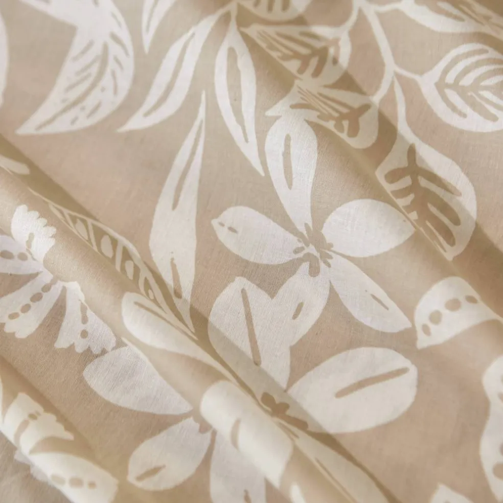 Linge de lit Céline en coton imprimé floral