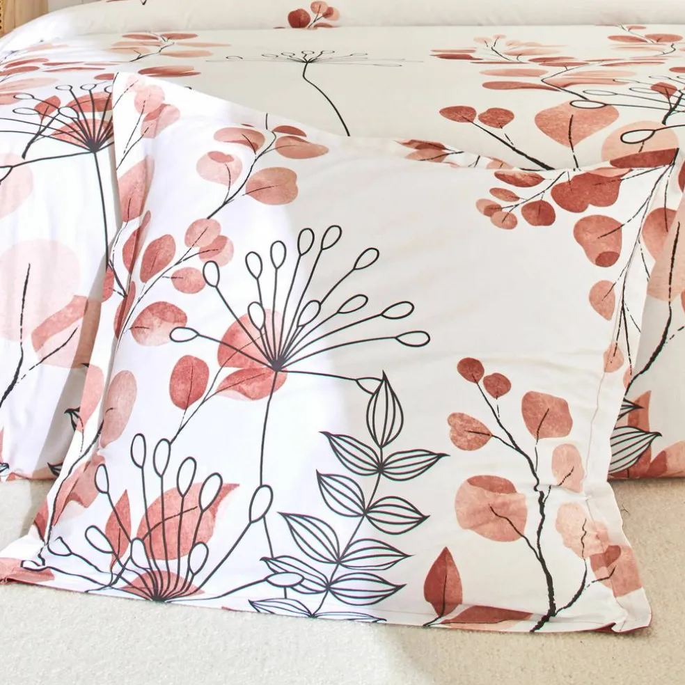 Linge de lit Danae en coton imprimé