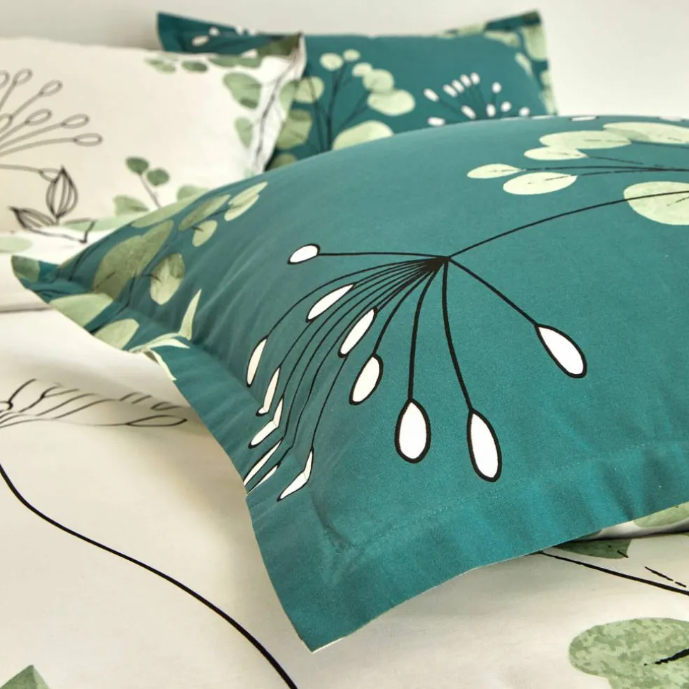 Linge de lit Danae en coton imprimé