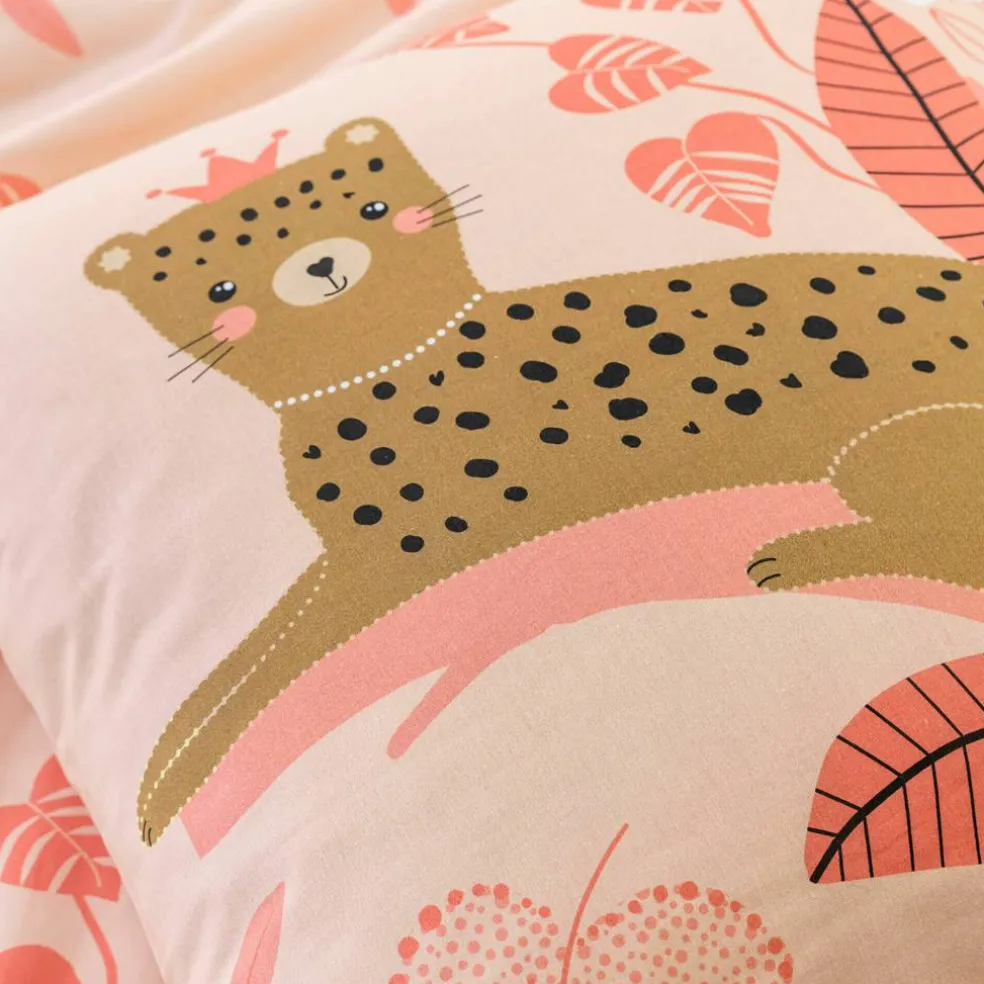 Linge de lit enfant Reina imprimé 1 personne - coton