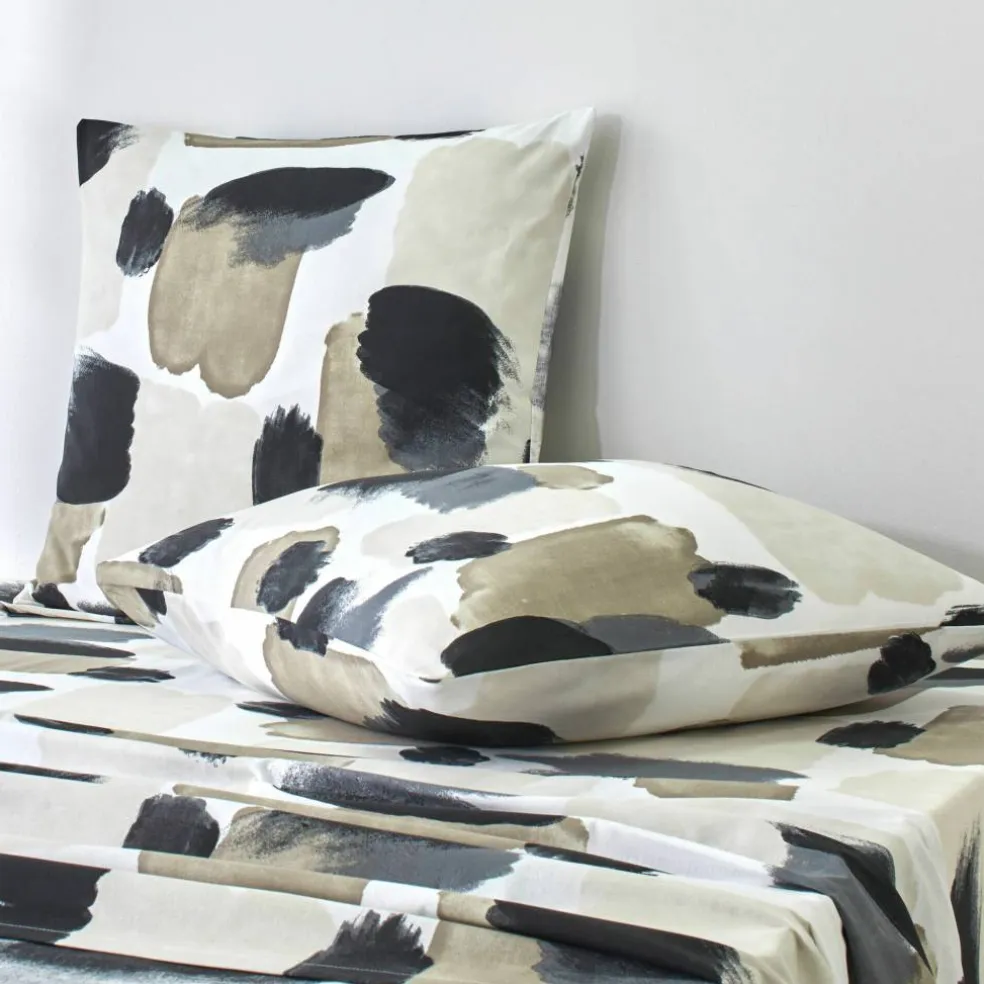 Linge de lit Ernest en coton imprimé
