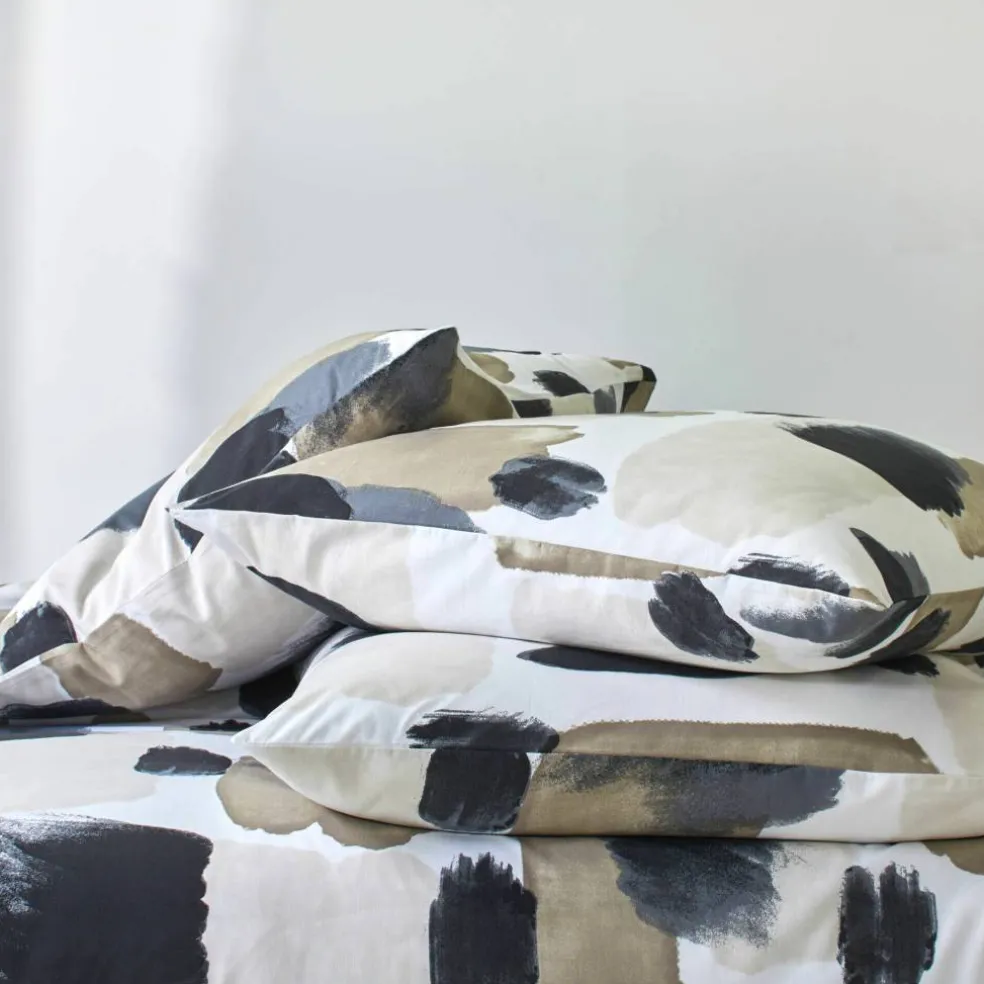 Linge de lit Ernest en coton imprimé