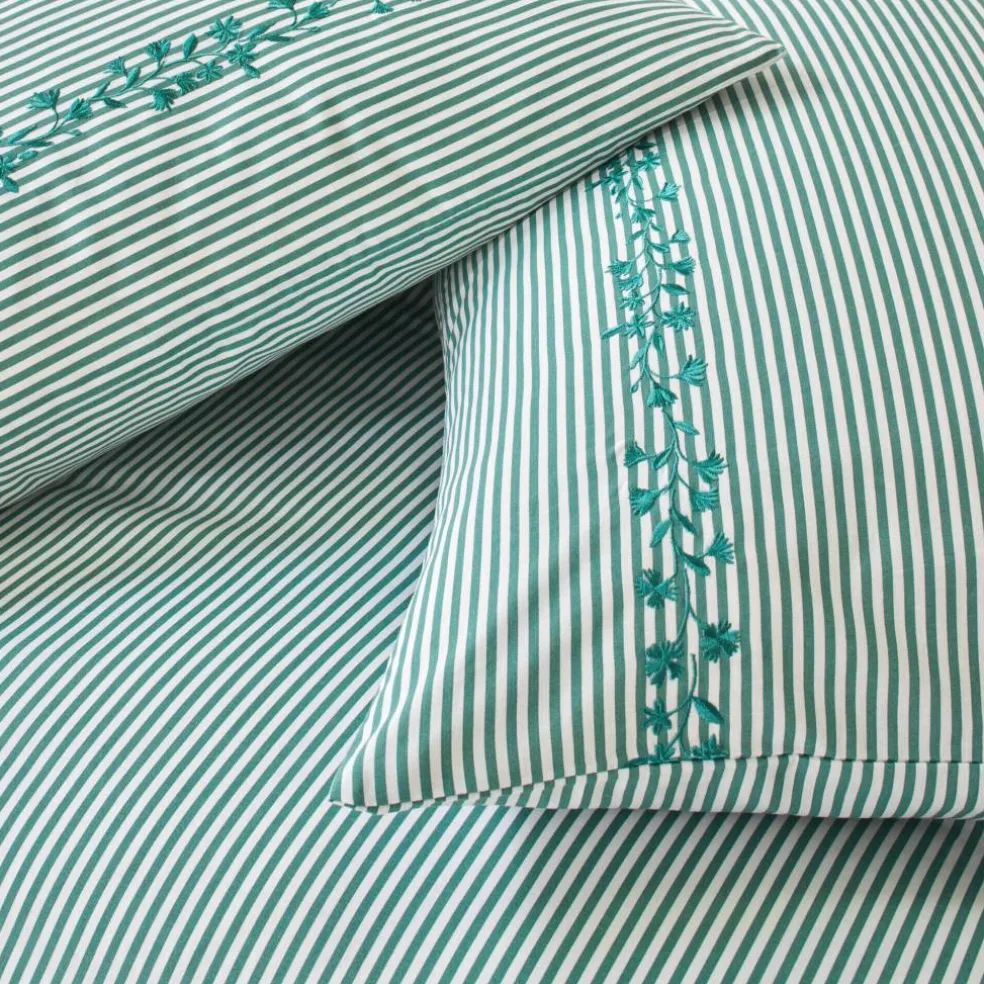 Linge de lit Faustine en coton imprimé