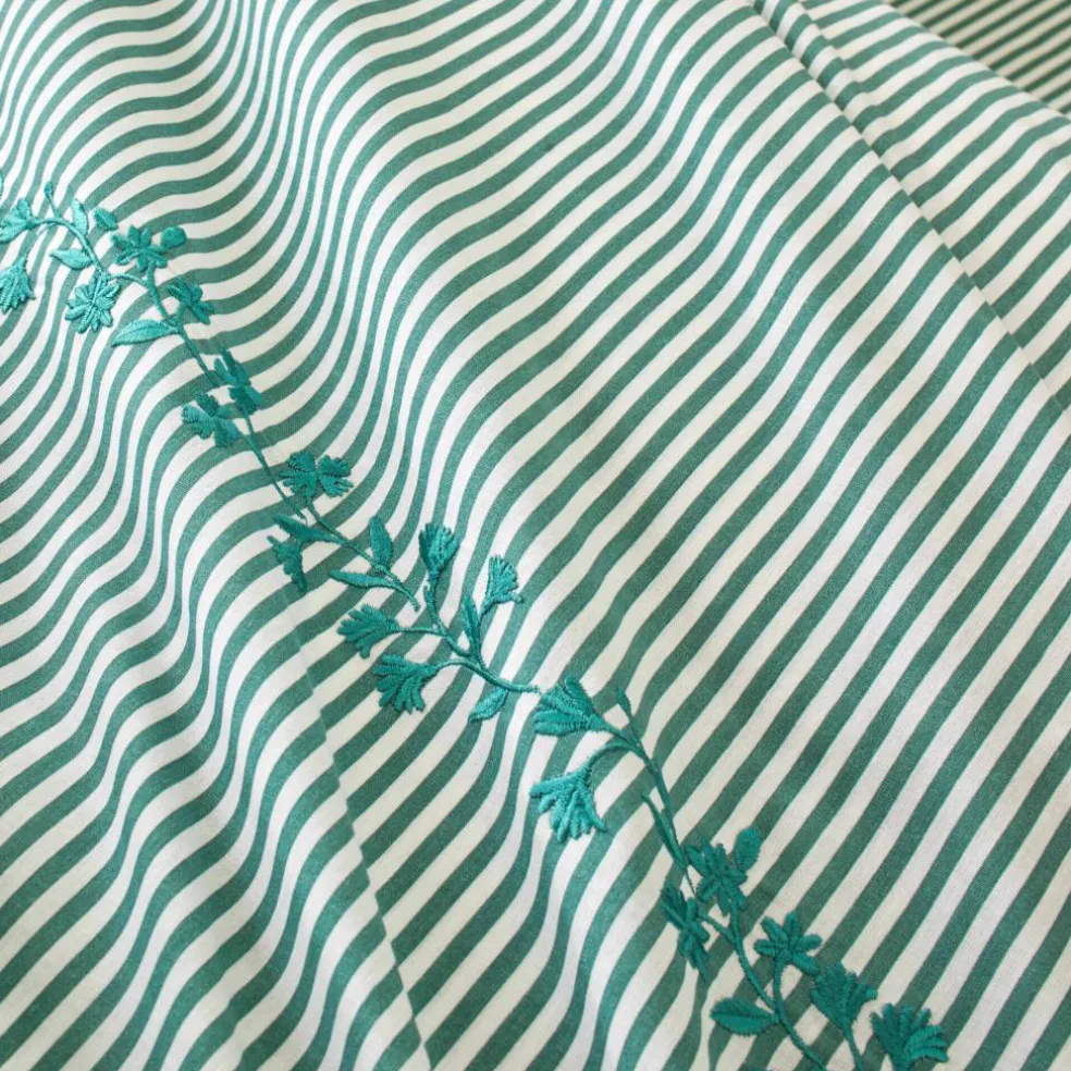 Linge de lit Faustine en coton imprimé