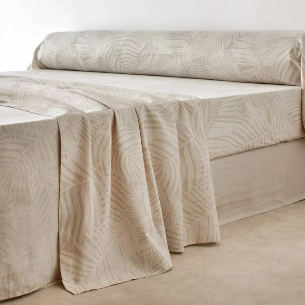 Linge de lit imprimé Marie coton