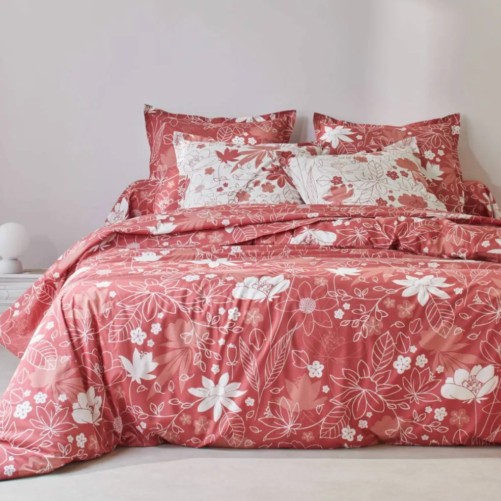 Linge de lit imprimé Pénélope coton