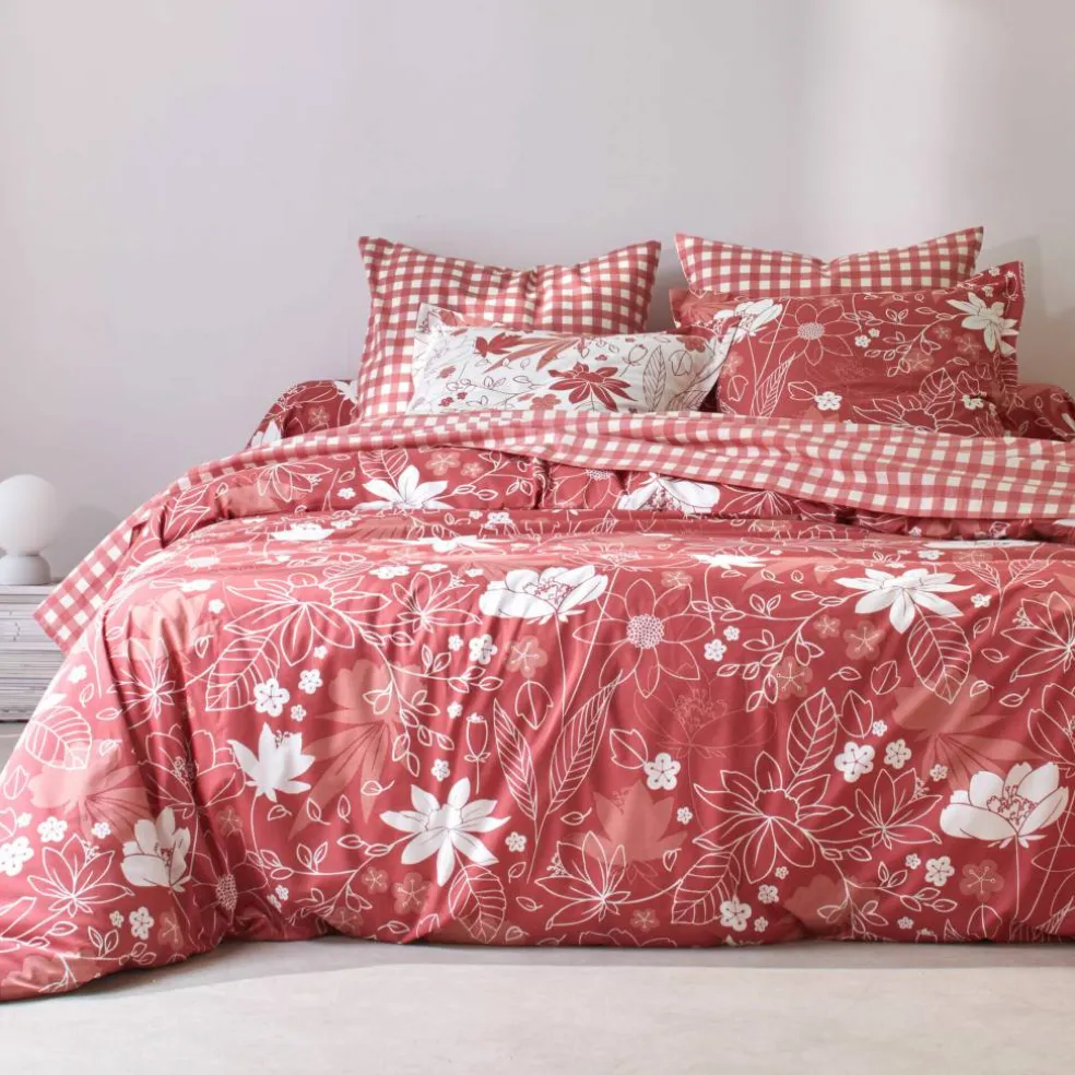 Linge de lit imprimé Pénélope coton