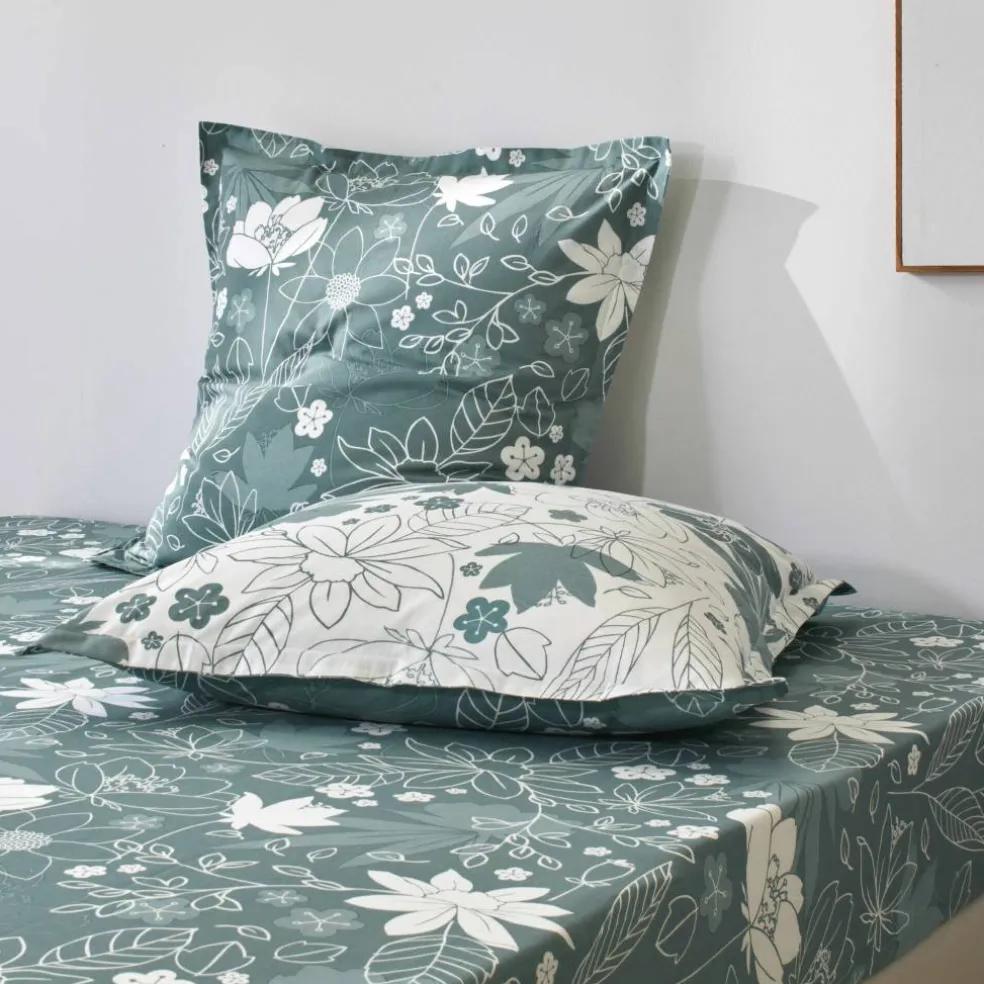 Linge de lit imprimé Pénélope coton