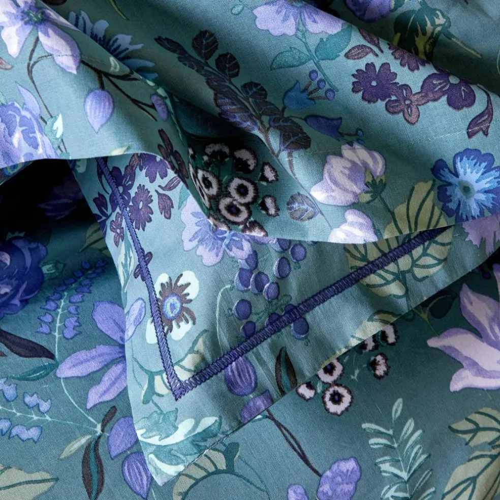 Linge de lit Kelly en coton imprimé floral