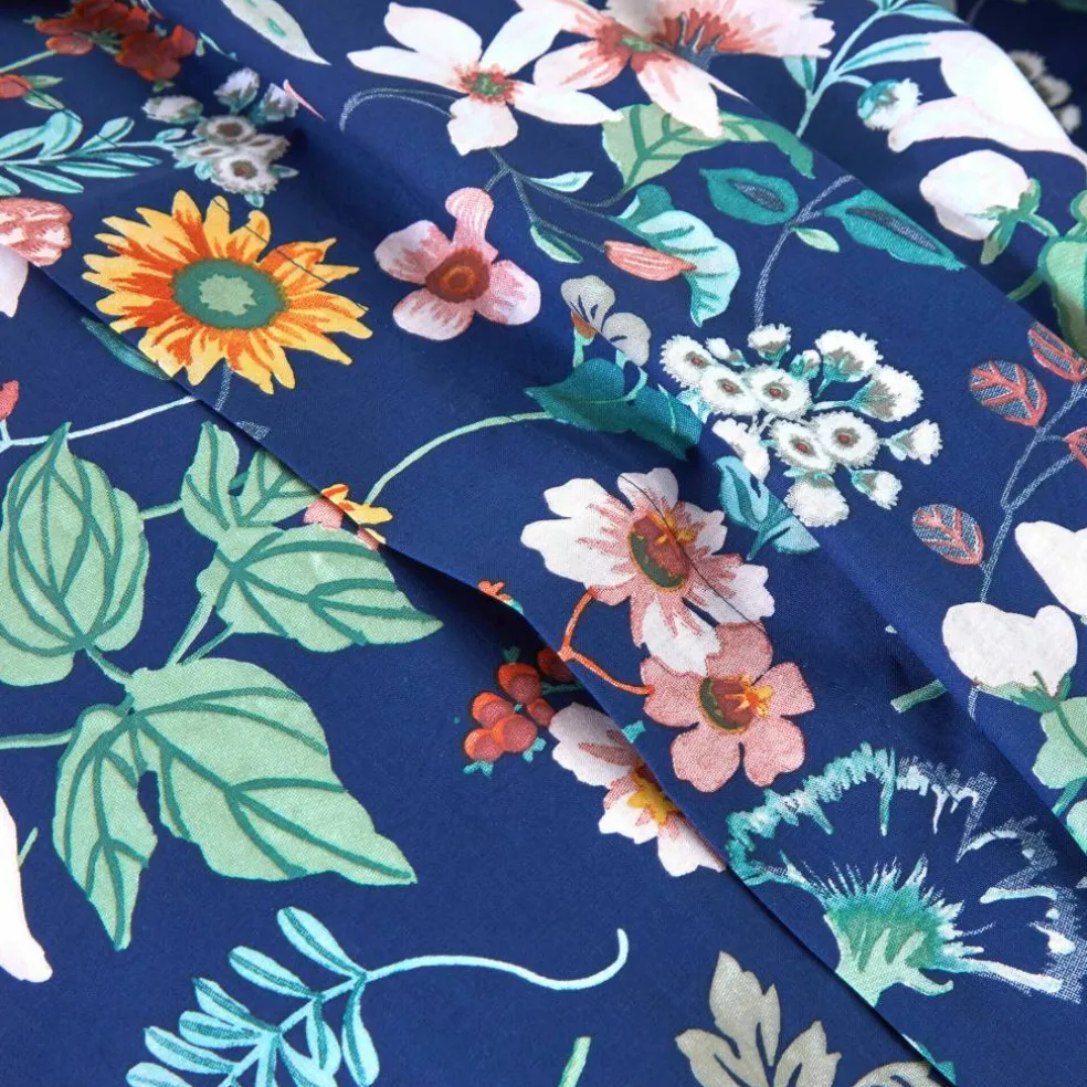 Linge de lit Kelly en coton imprimé floral