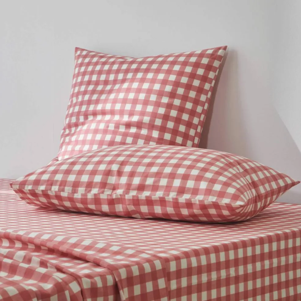 Linge de lit Lou imprimé carreaux - en coton