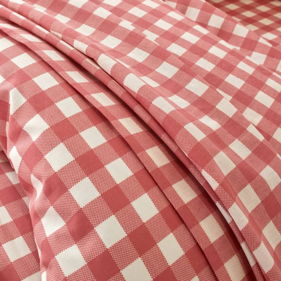 Linge de lit Lou imprimé carreaux - en coton